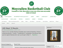 Tablet Screenshot of moycullenbasketball.net
